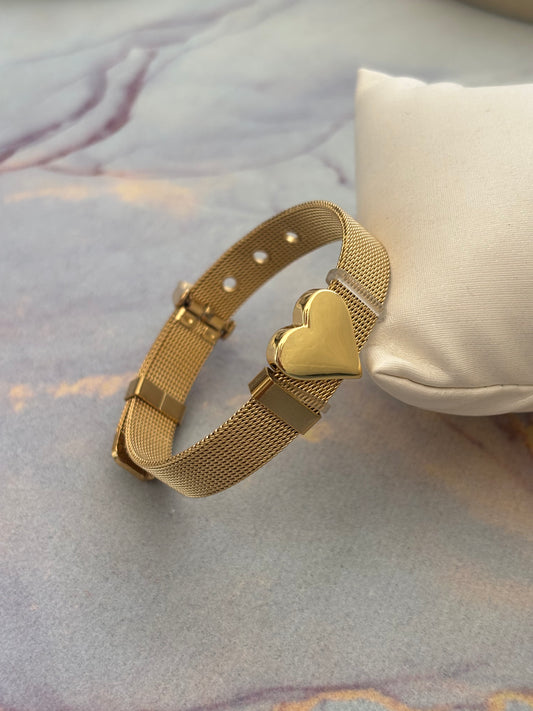 Valentina Heart Watch Strap Bracelet