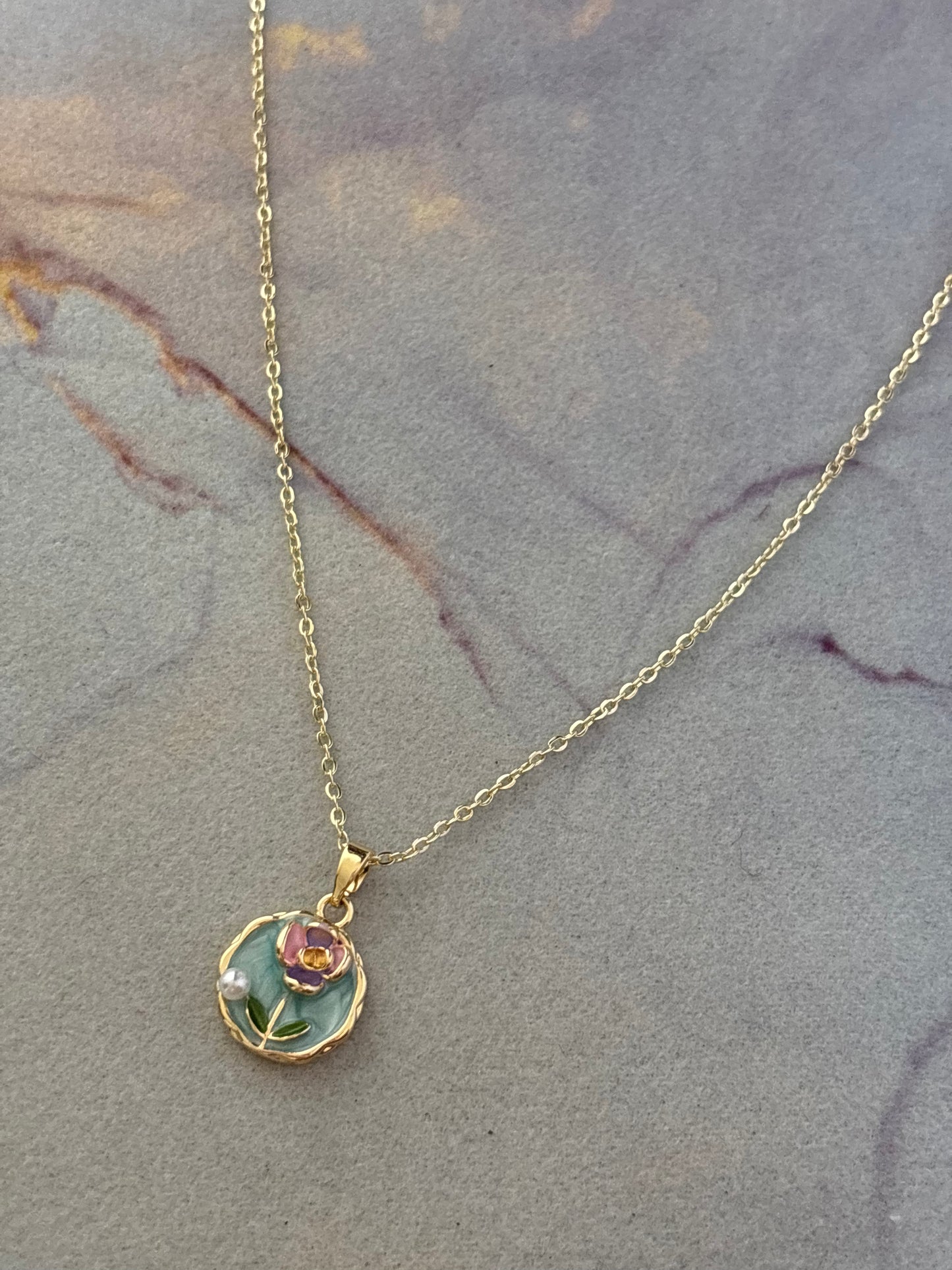 Ocean Flora Necklace