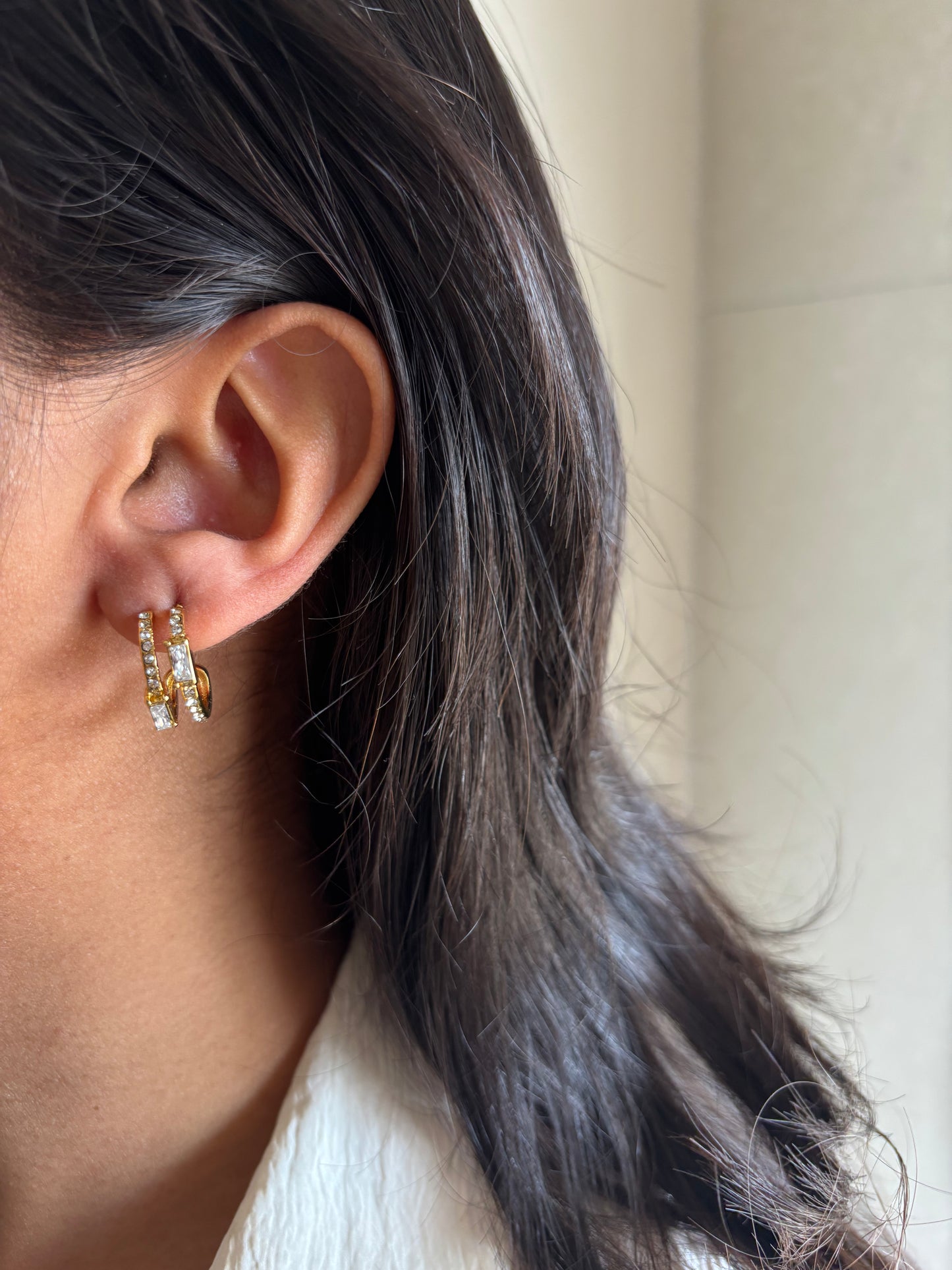 Arabella Studded Hoops