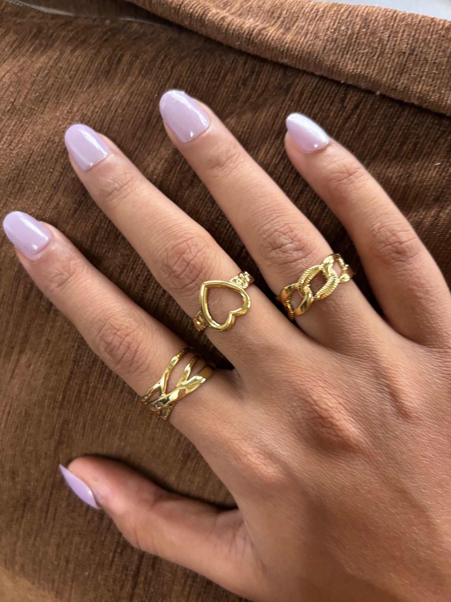 Ring Stack 2 - Adjustable - Stainless Steel