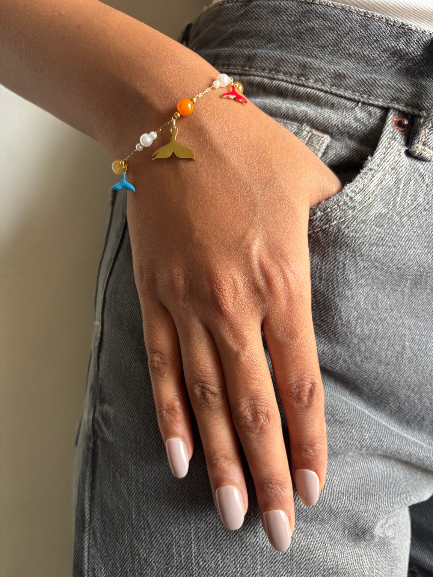 Mermaid Tail Multi-color Bracelet