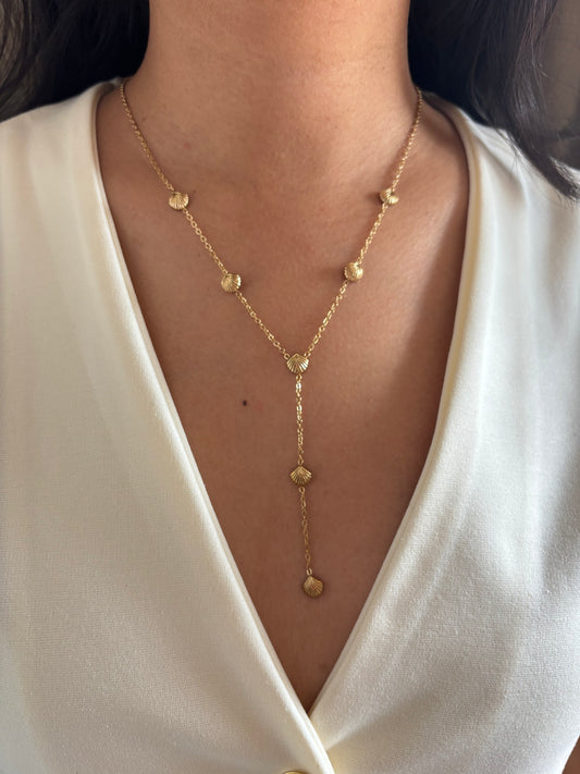 Shell Y-Necklace