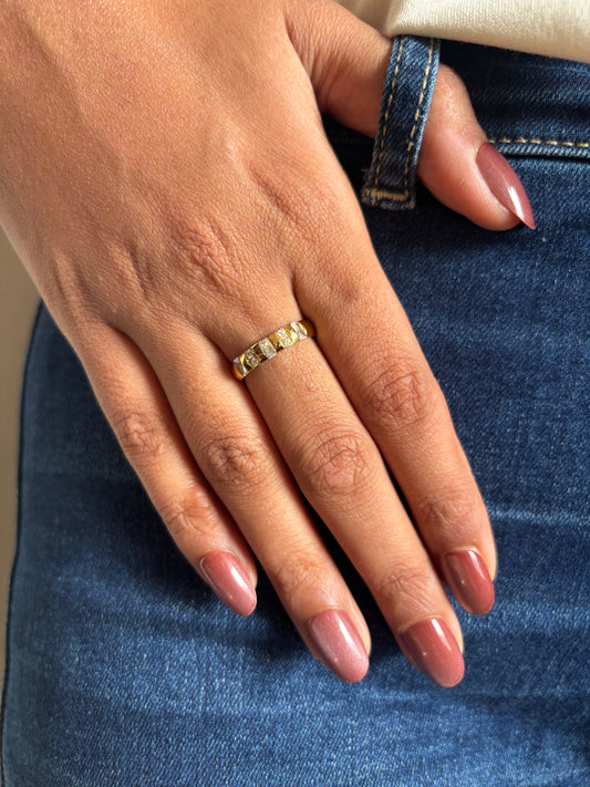 Rumor Studded Band Ring