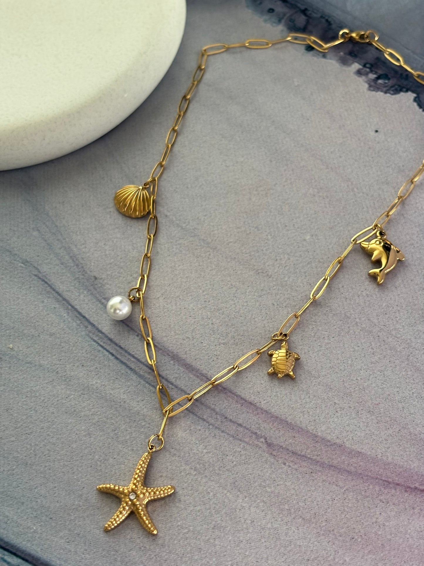 Coral Beach Necklace