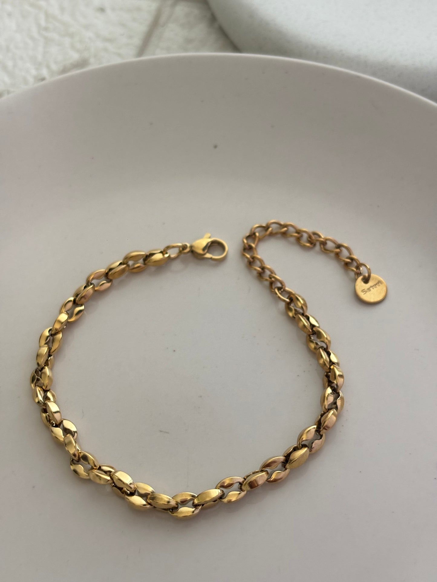 Chunky Gold Bracelet (Large)
