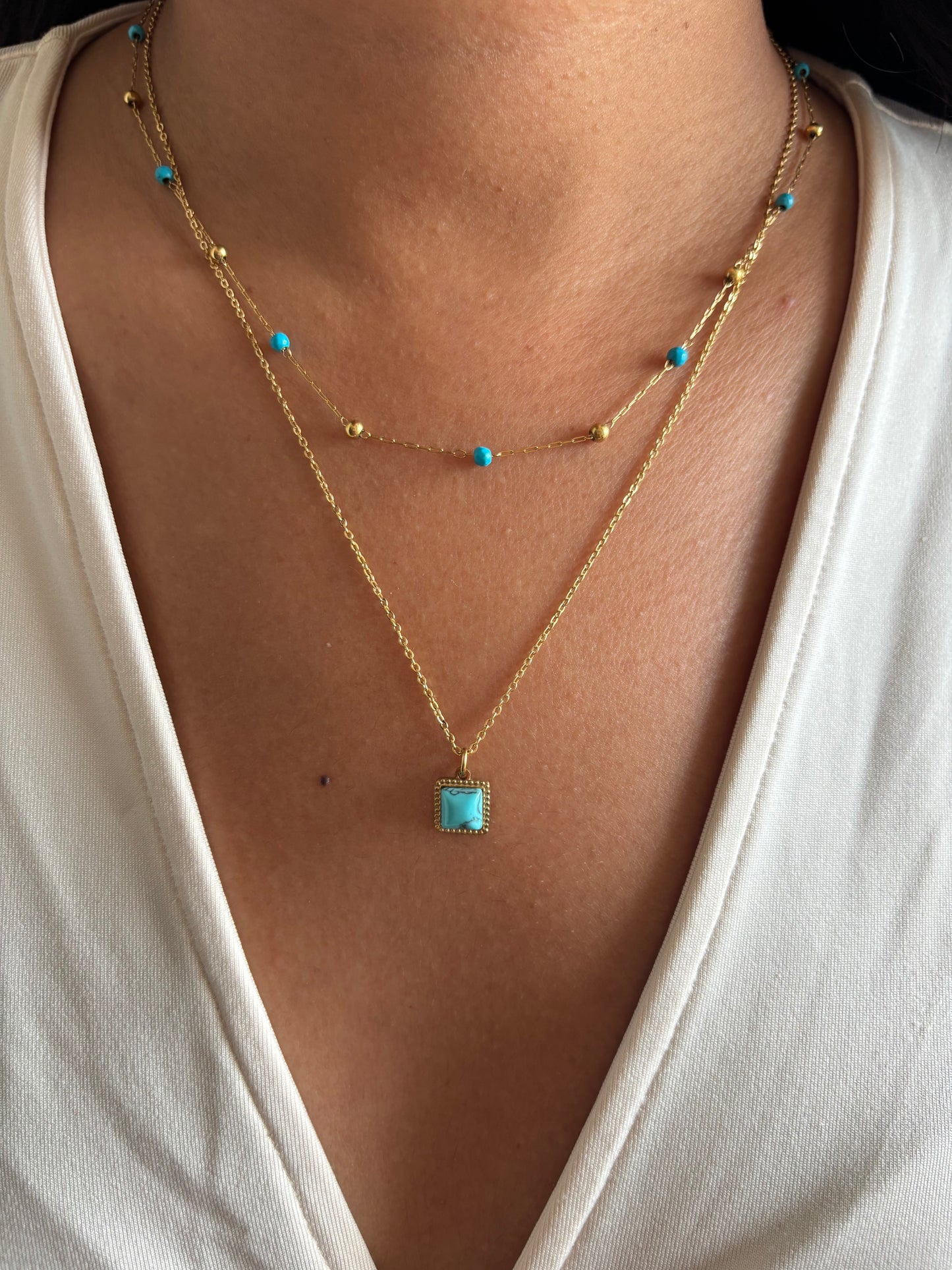 Lazuli Layered Necklace