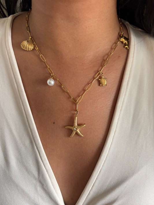 Coral Beach Necklace