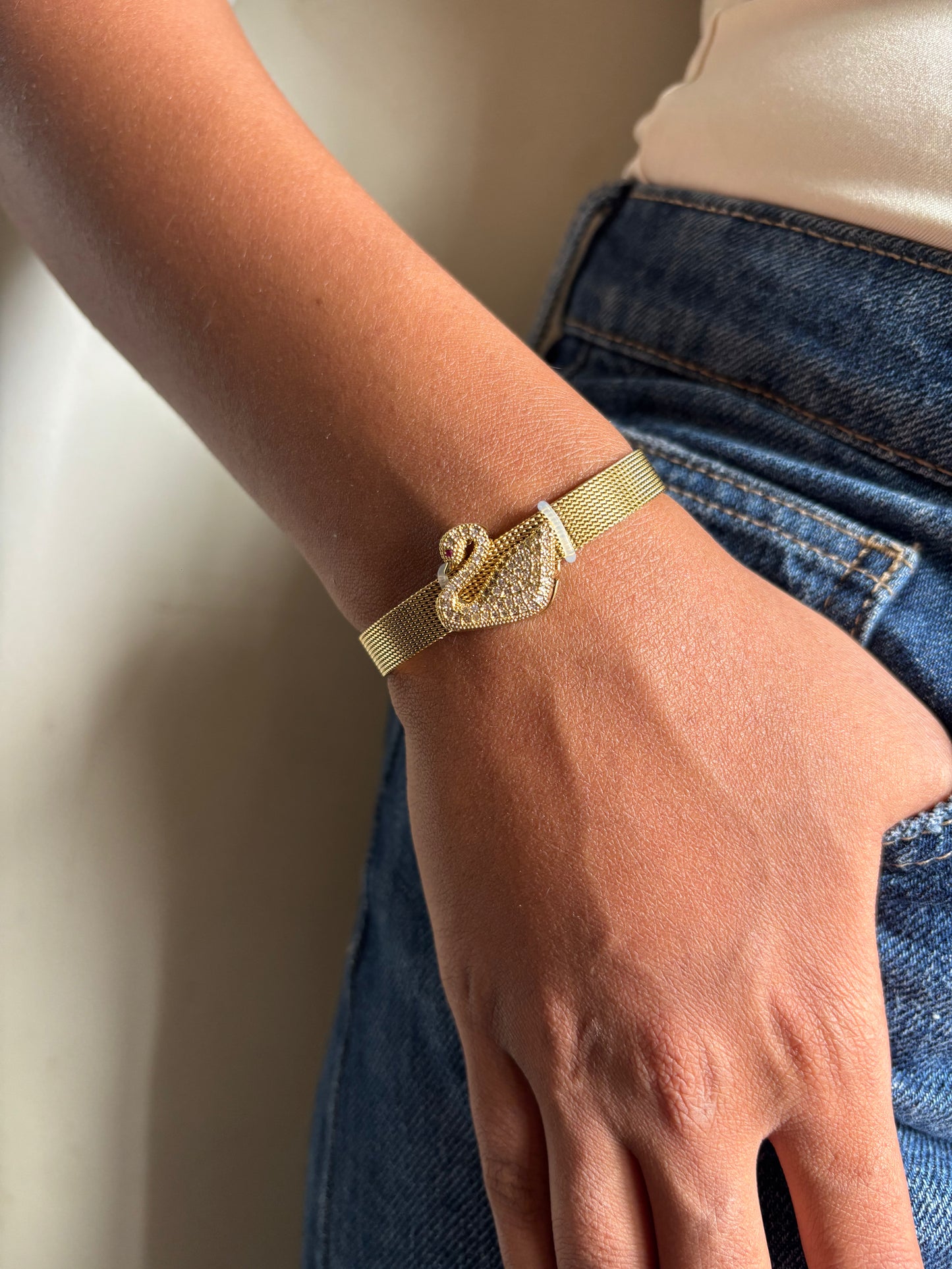 Swan Watch Strap