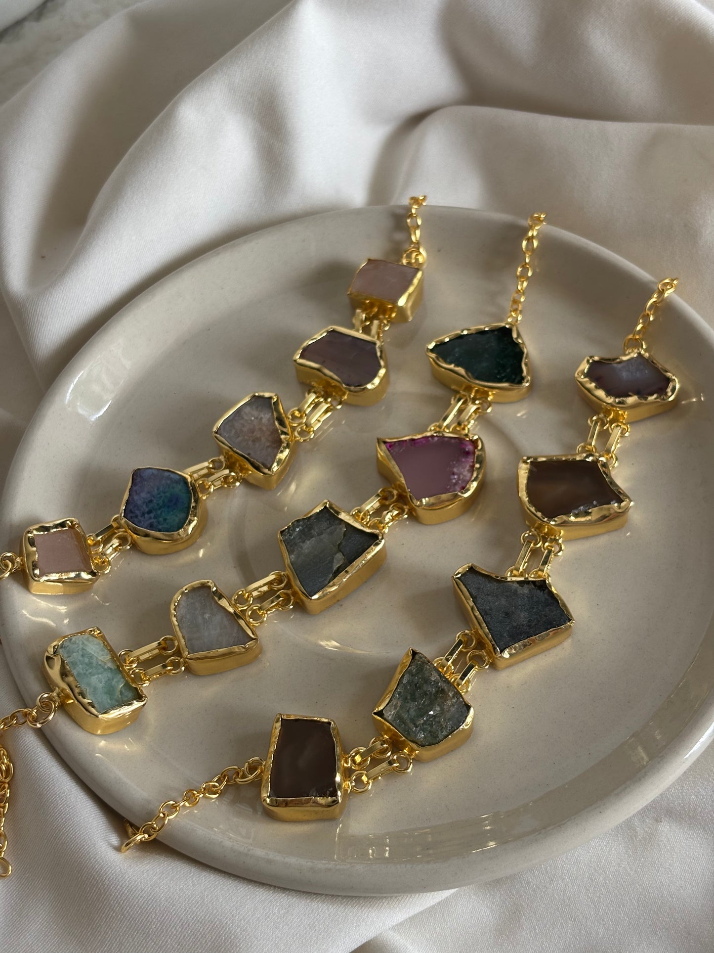 Gabrielle Natural Stone Bracelet- Barss