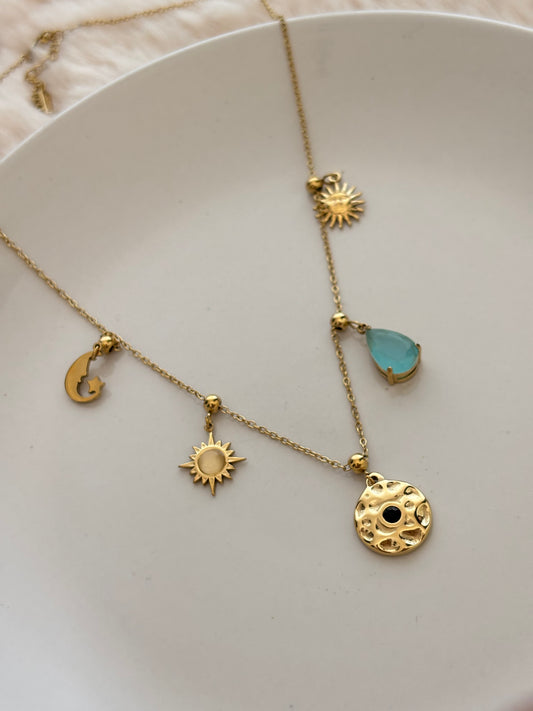 Aurora Charm Necklace