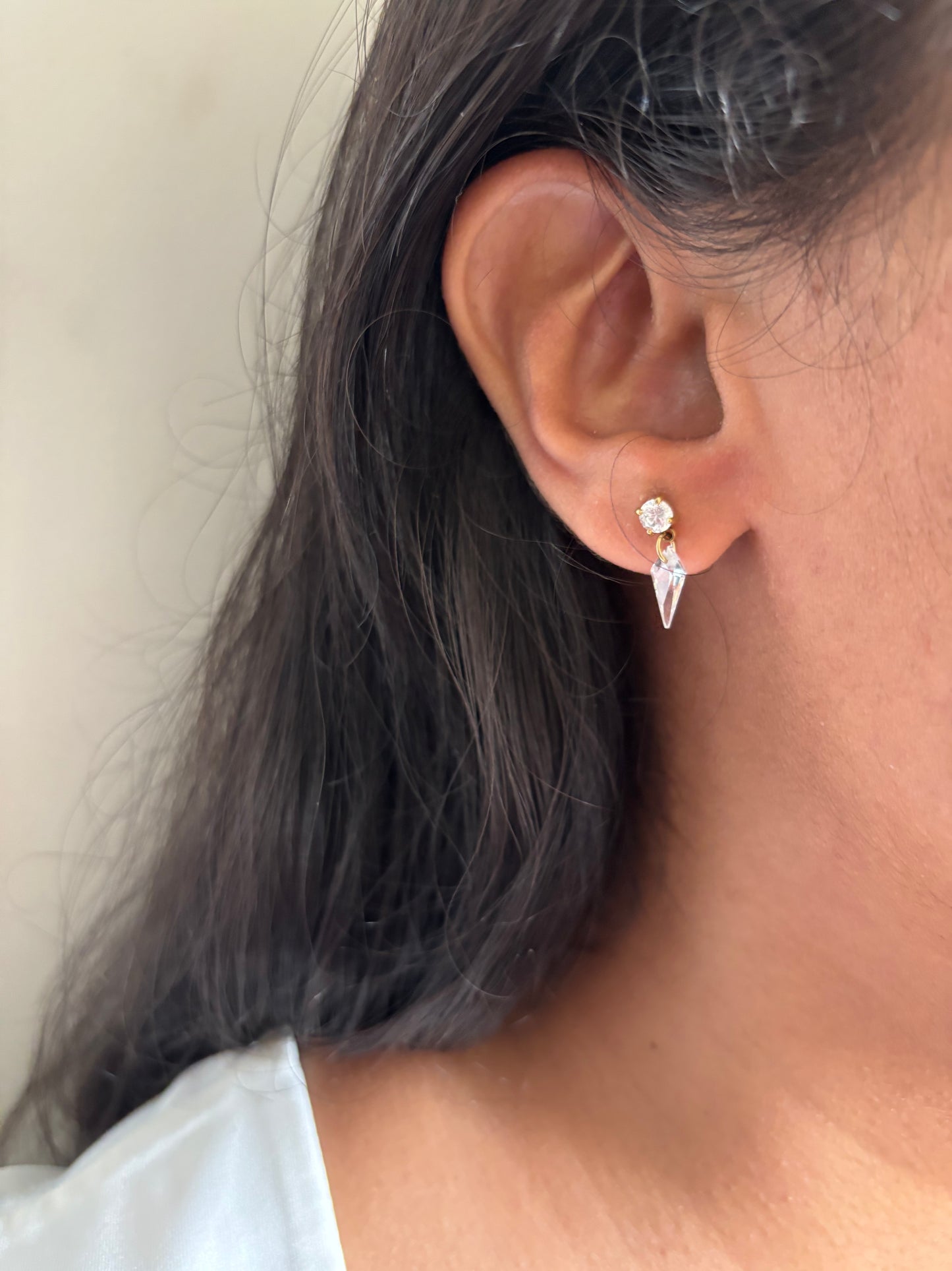 Crystal Drop Earring