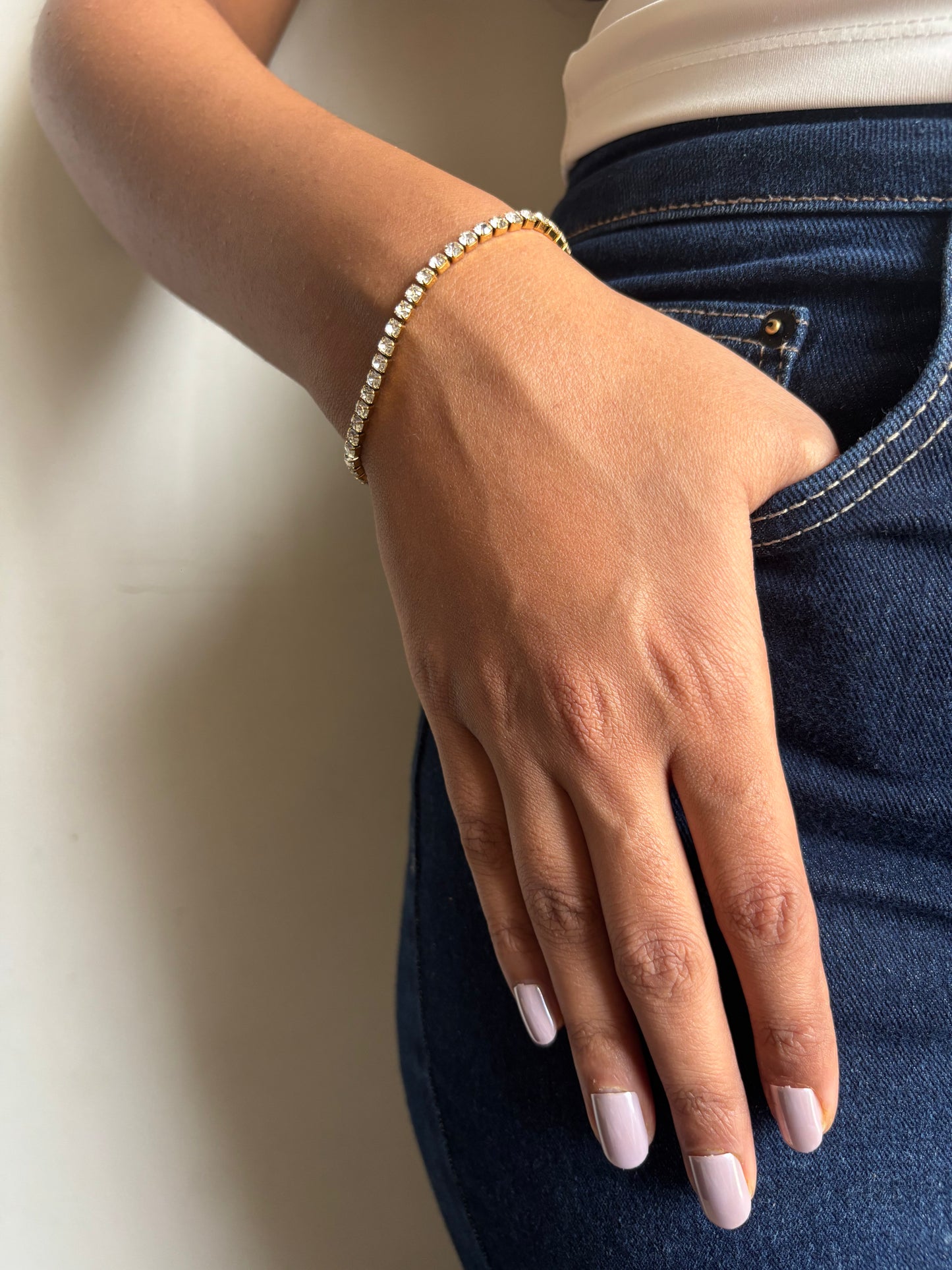 Solitaire Tennis Bracelet