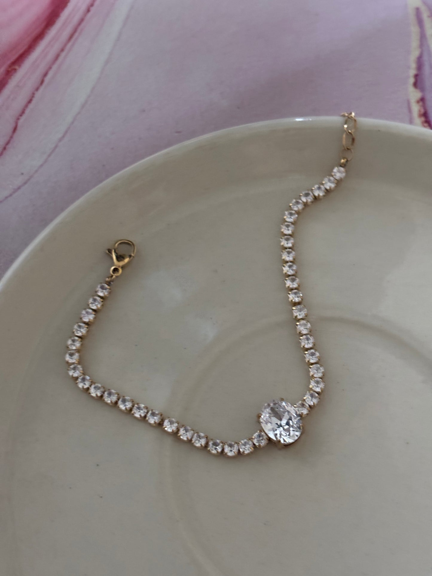 Oval Tennis Bracelet