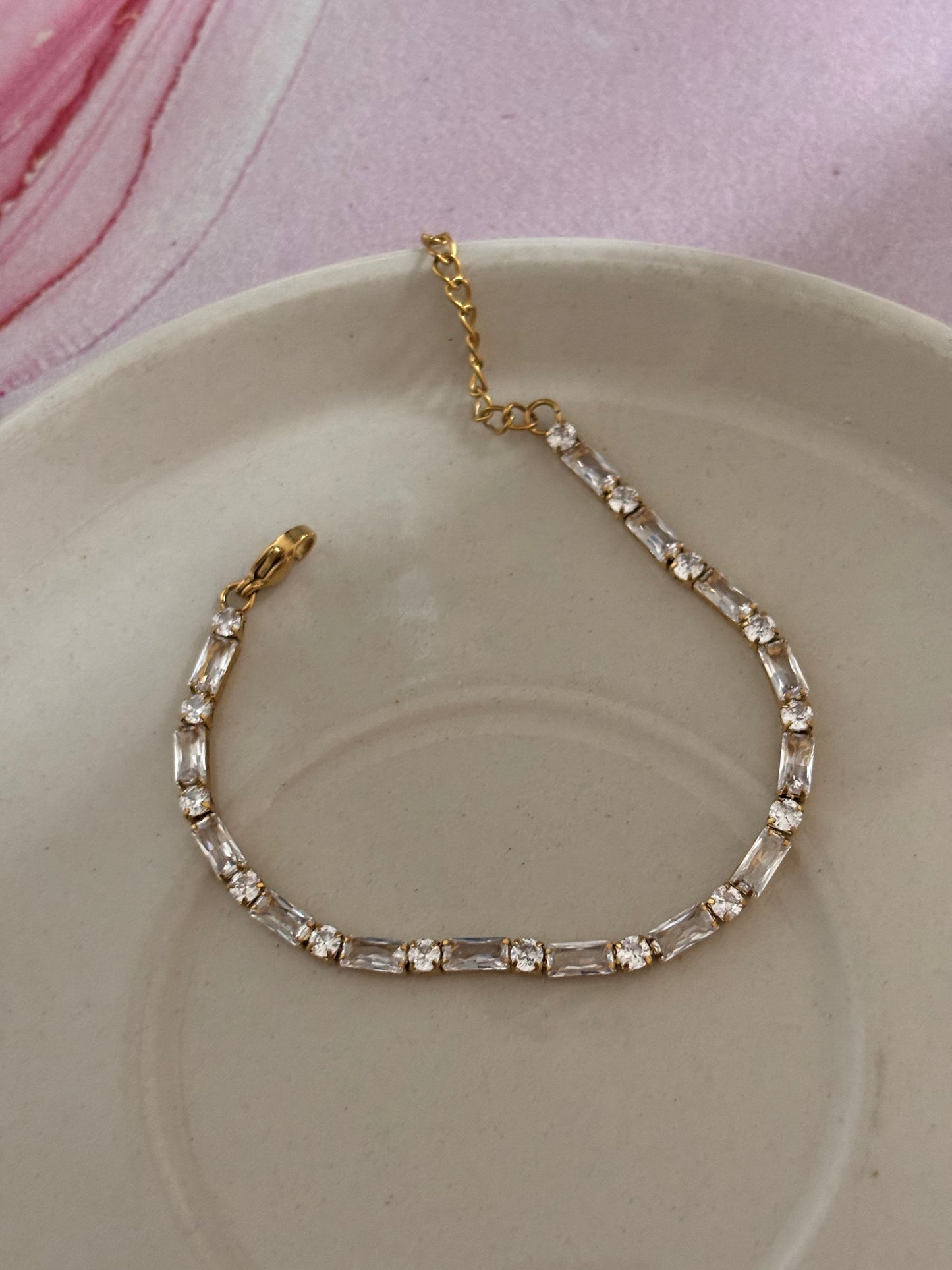 Emily Tennis Bracelet