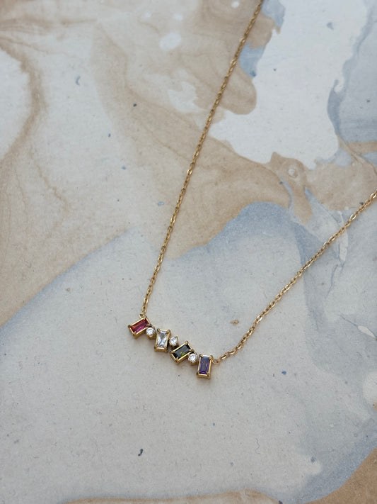 Luxe Miren Studded Necklace