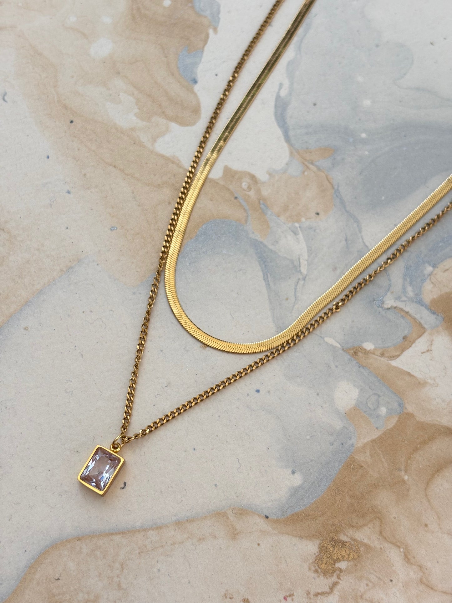 Sylvia Layered Necklace