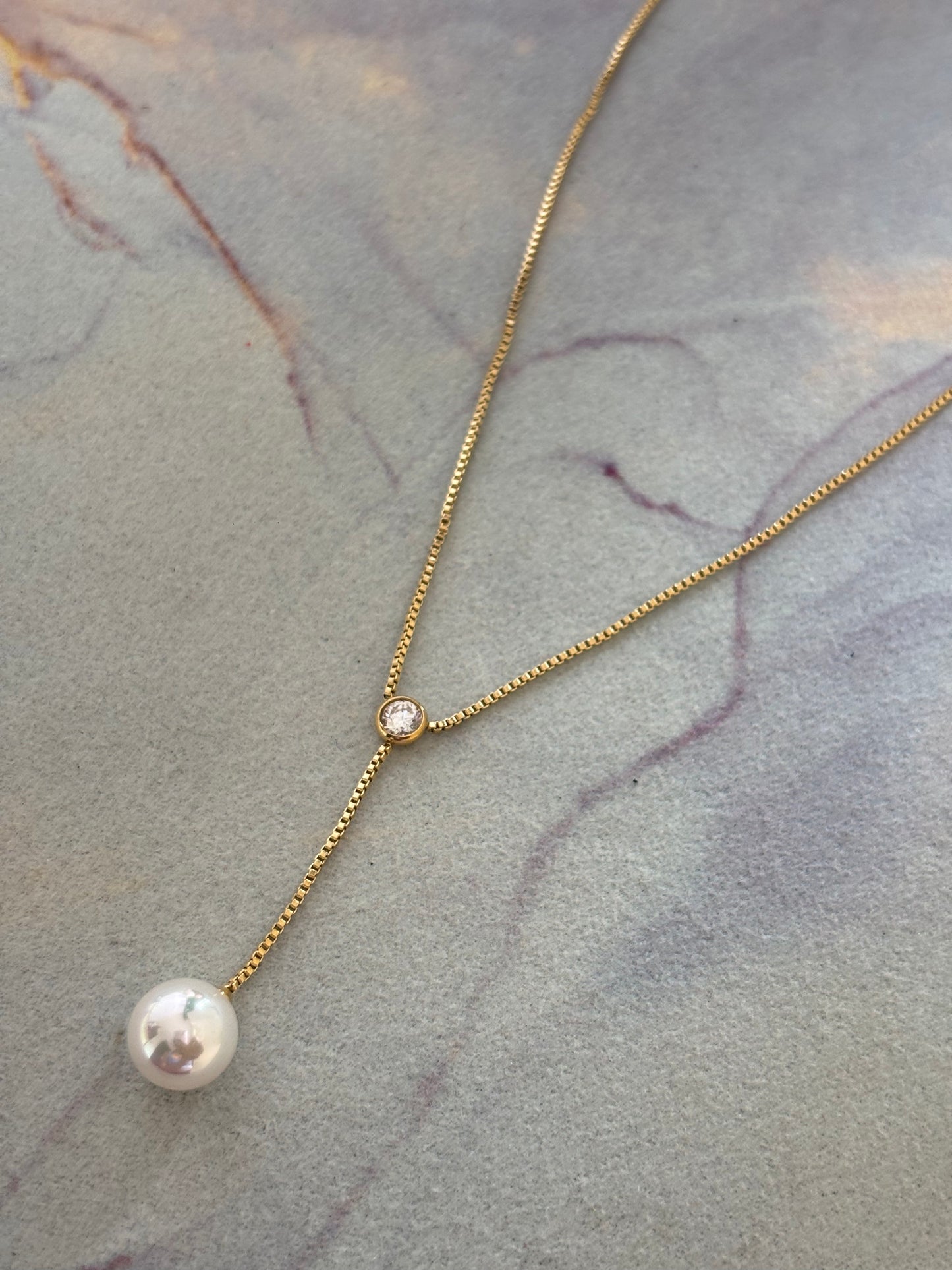 Pearl Drop Necklace