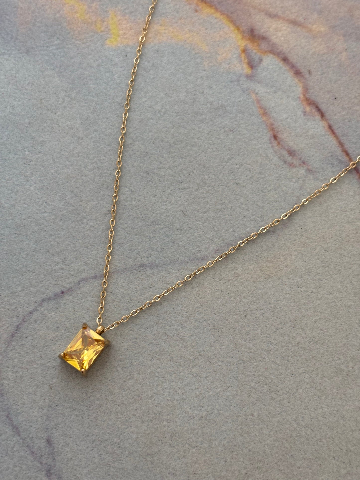 Citrine Necklace