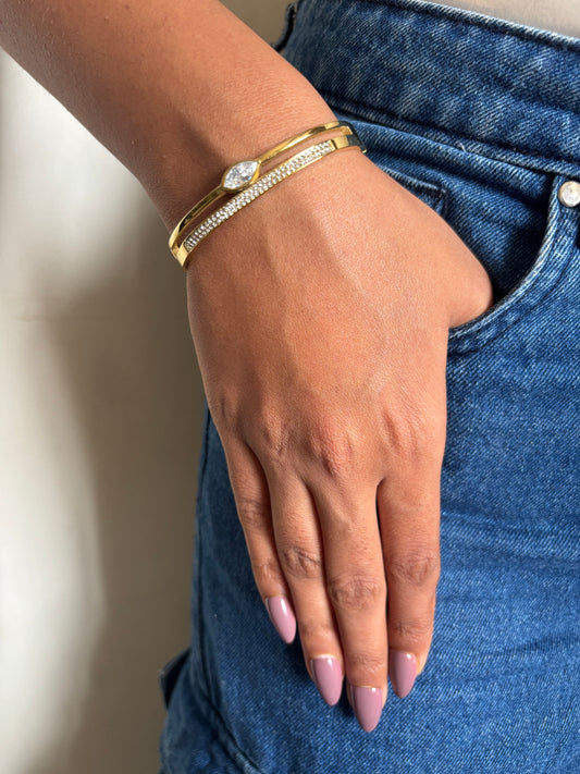 Luxe Halo Studded Bracelet