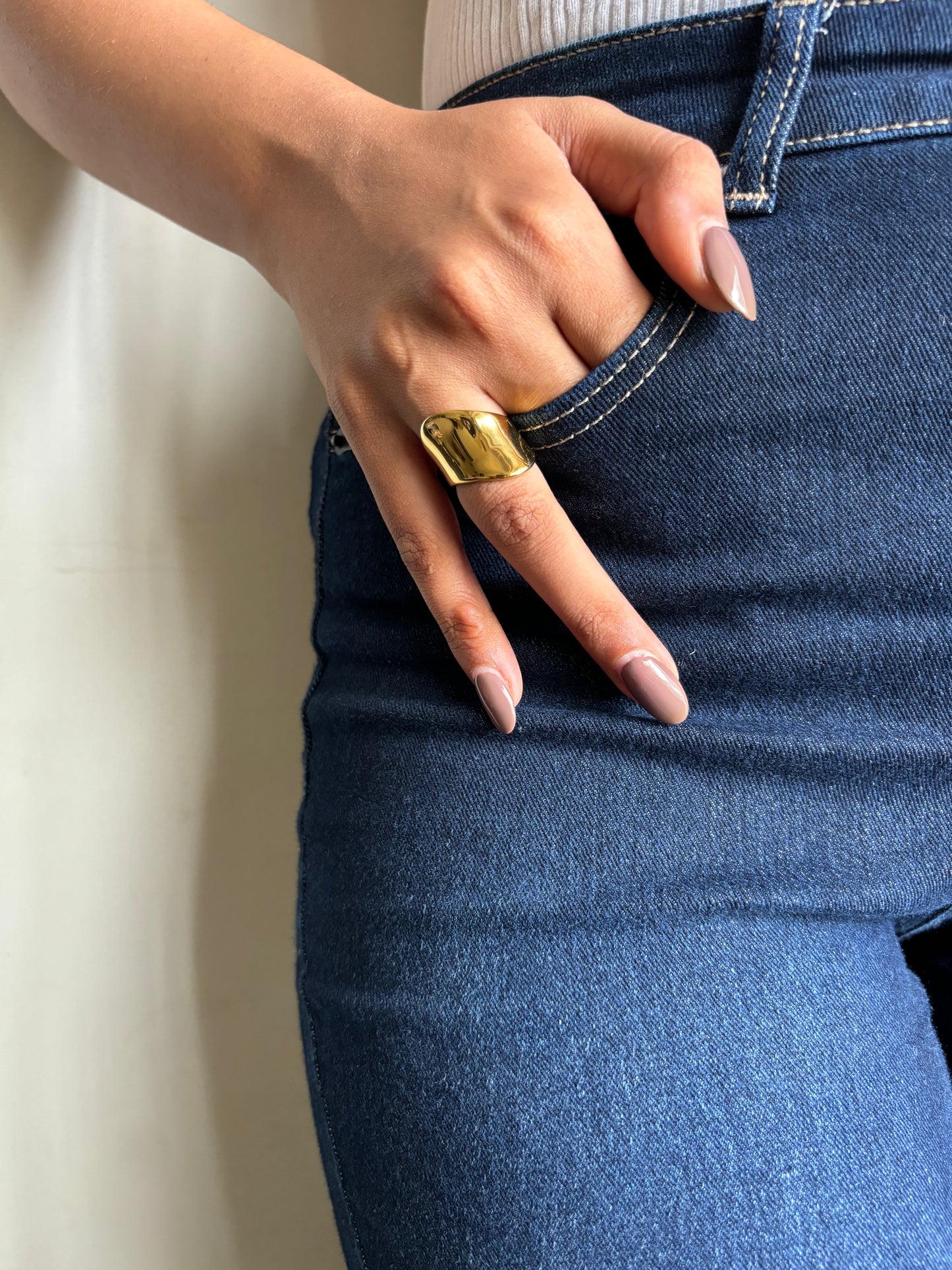 Gold Digger Ring - Stainless Steel