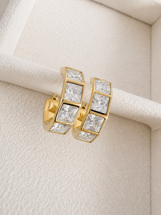 Sparkle Glam Hoops