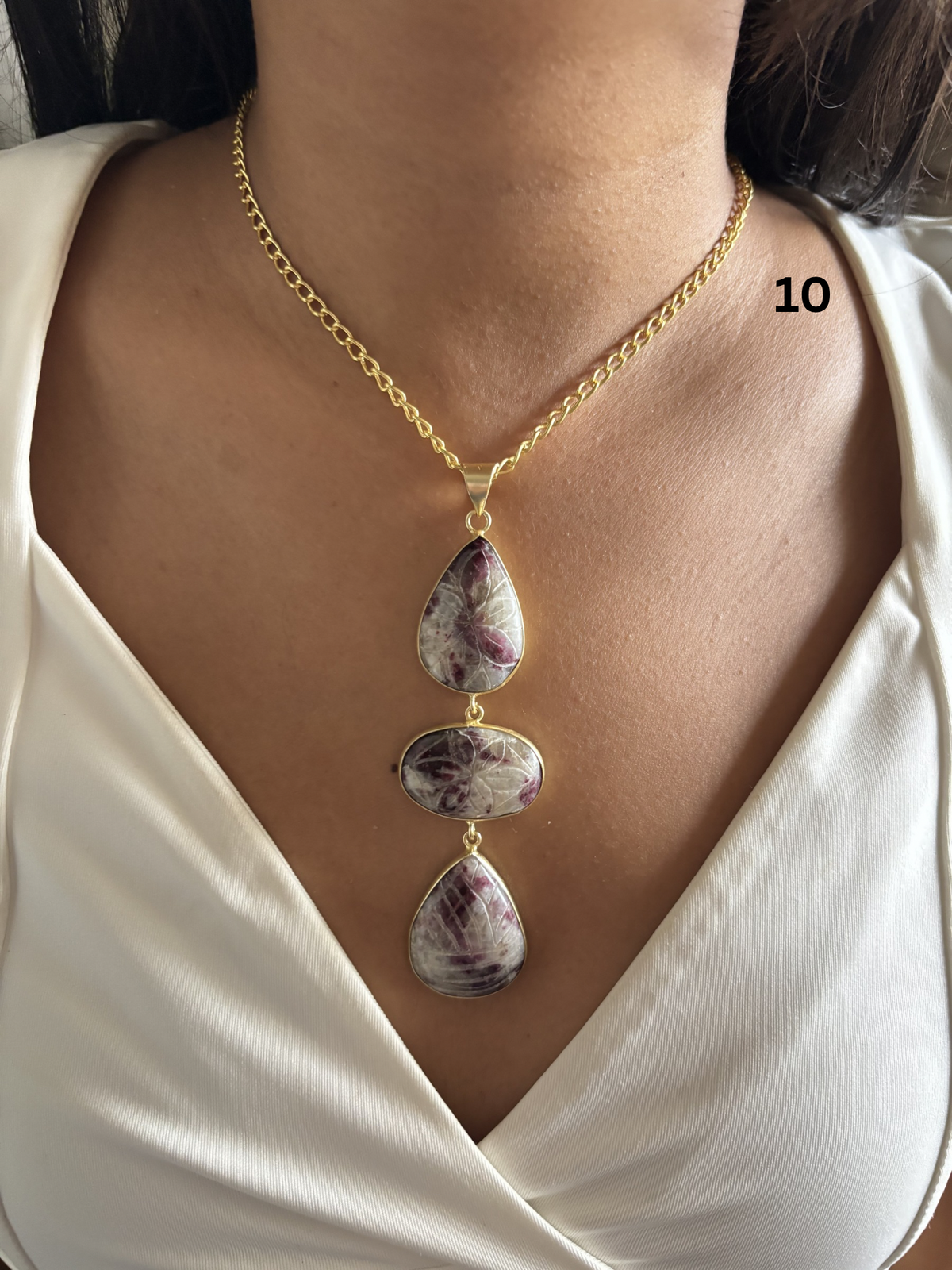 Vintage Jesper Natural Stone Necklace