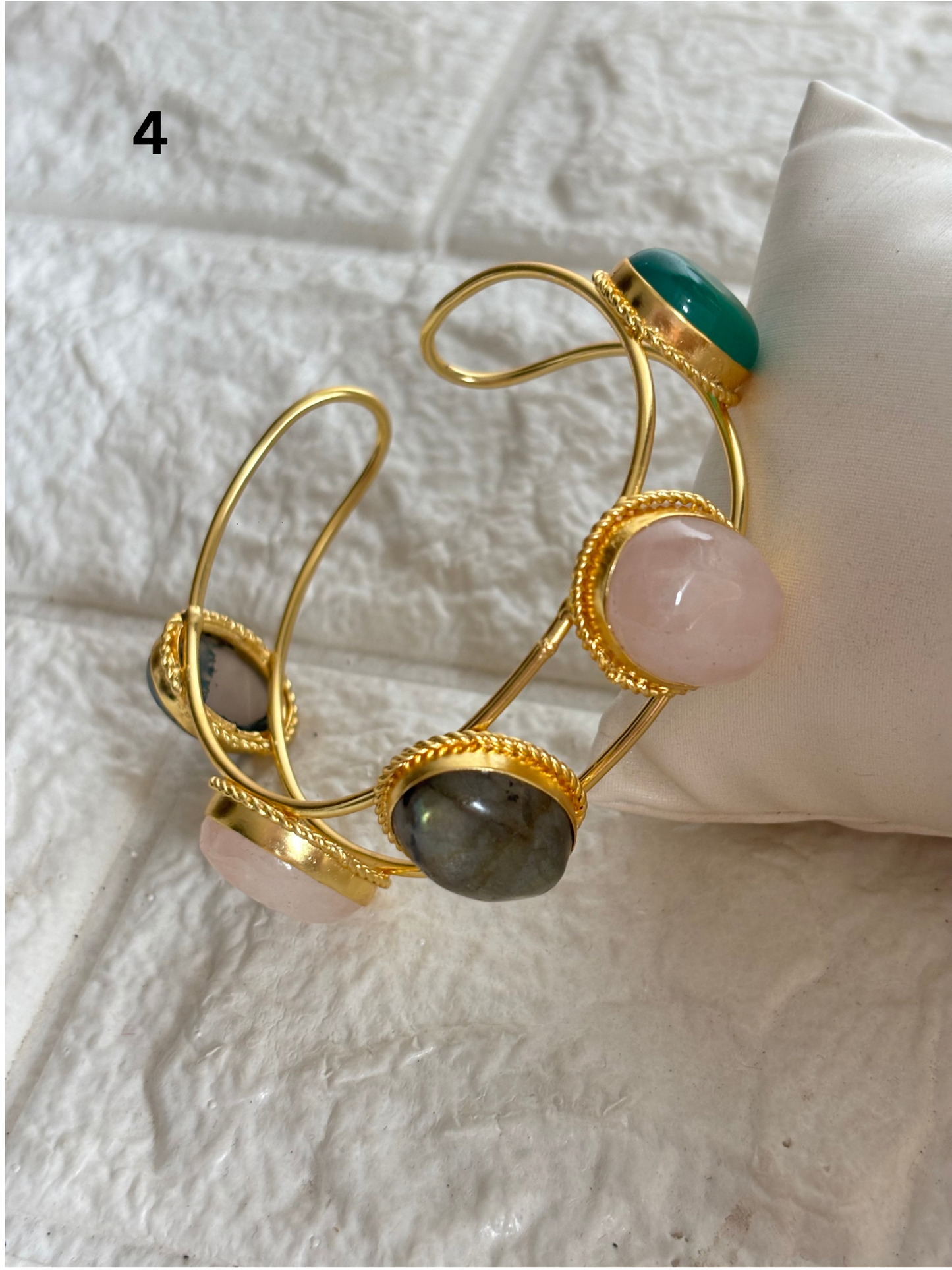 Victorian Adjustable Cuff- Brass