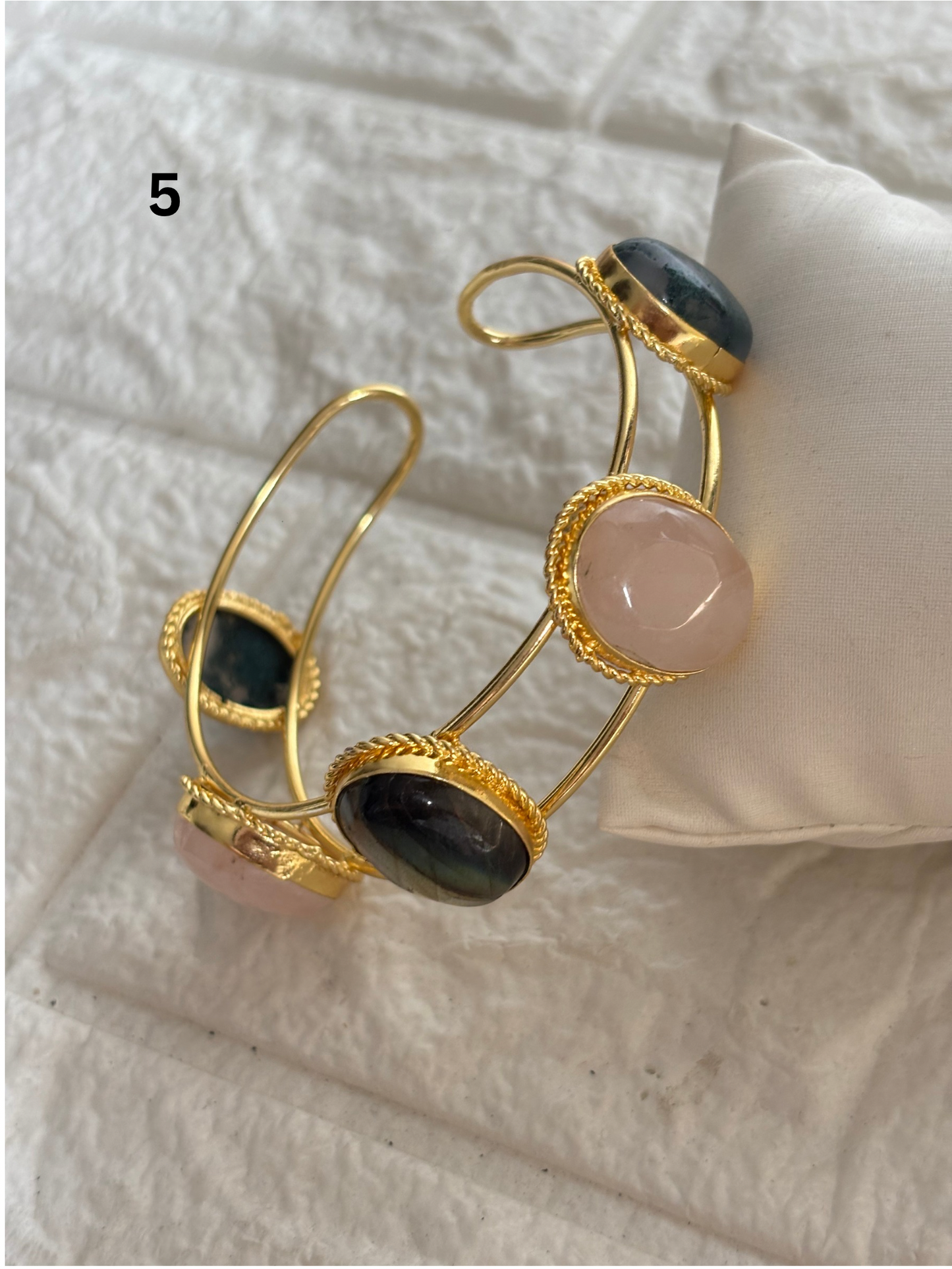 Victorian Adjustable Cuff- Brass