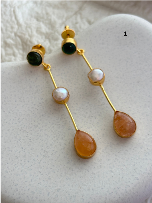 Archie Natural Stone Dangler