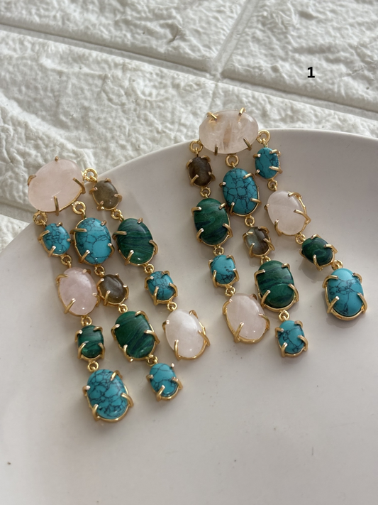 Turquiose Azure Dangler