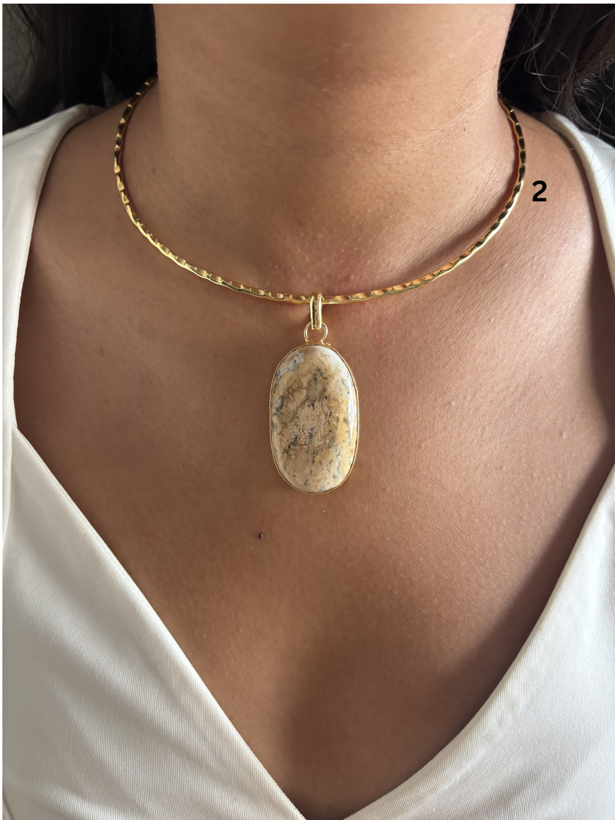 Single Stone Hasli-Brass