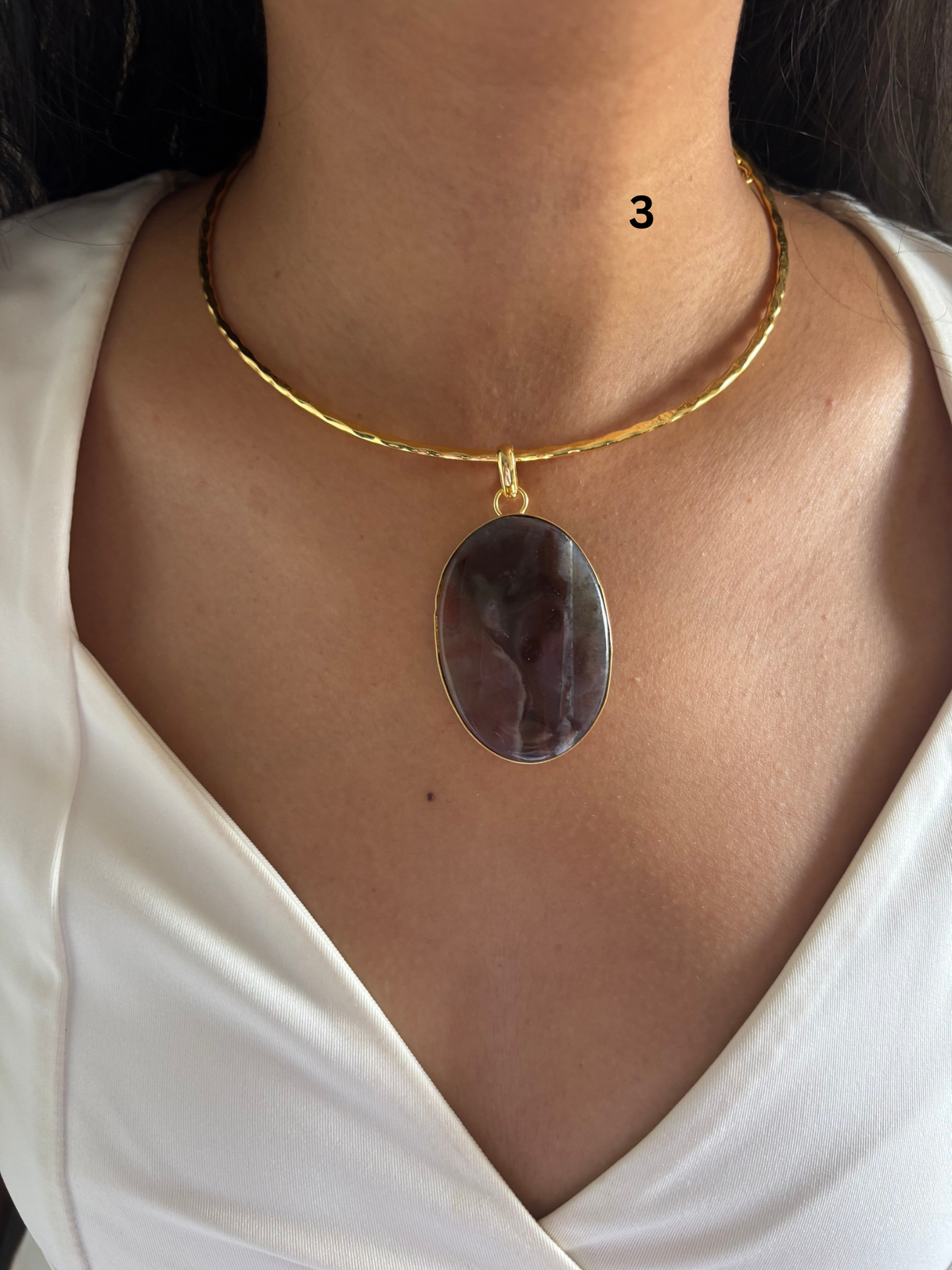 Single Stone Hasli-Brass