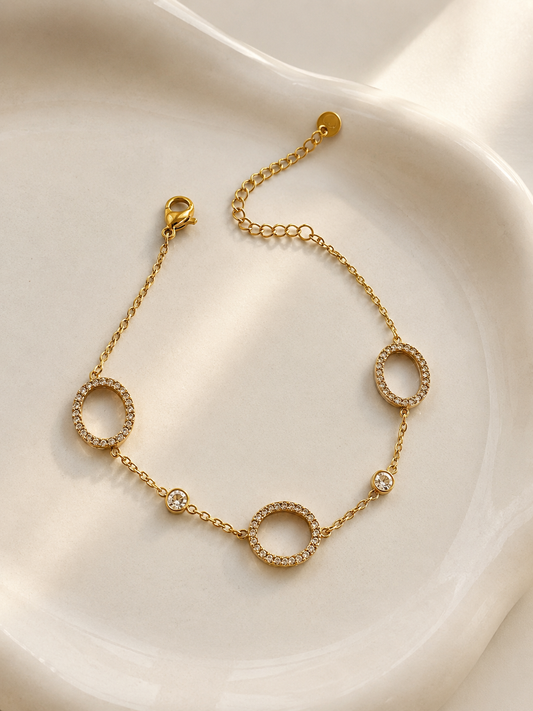 Oval Cut-out Bracelet