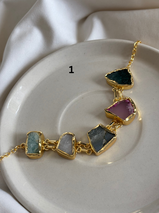 Gabrielle Natural Stone Bracelet- Barss