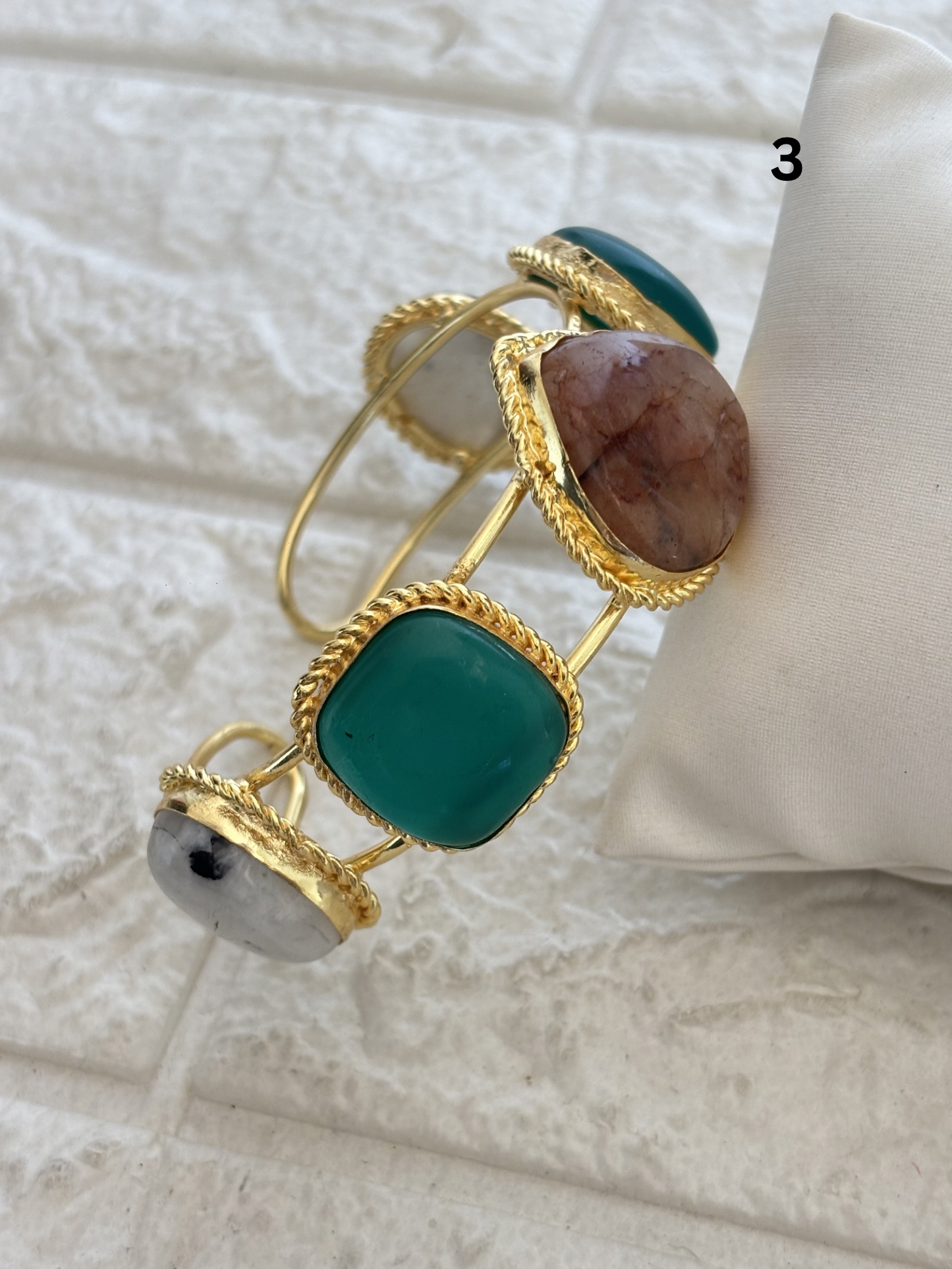 Victorian Adjustable Cuff- Brass