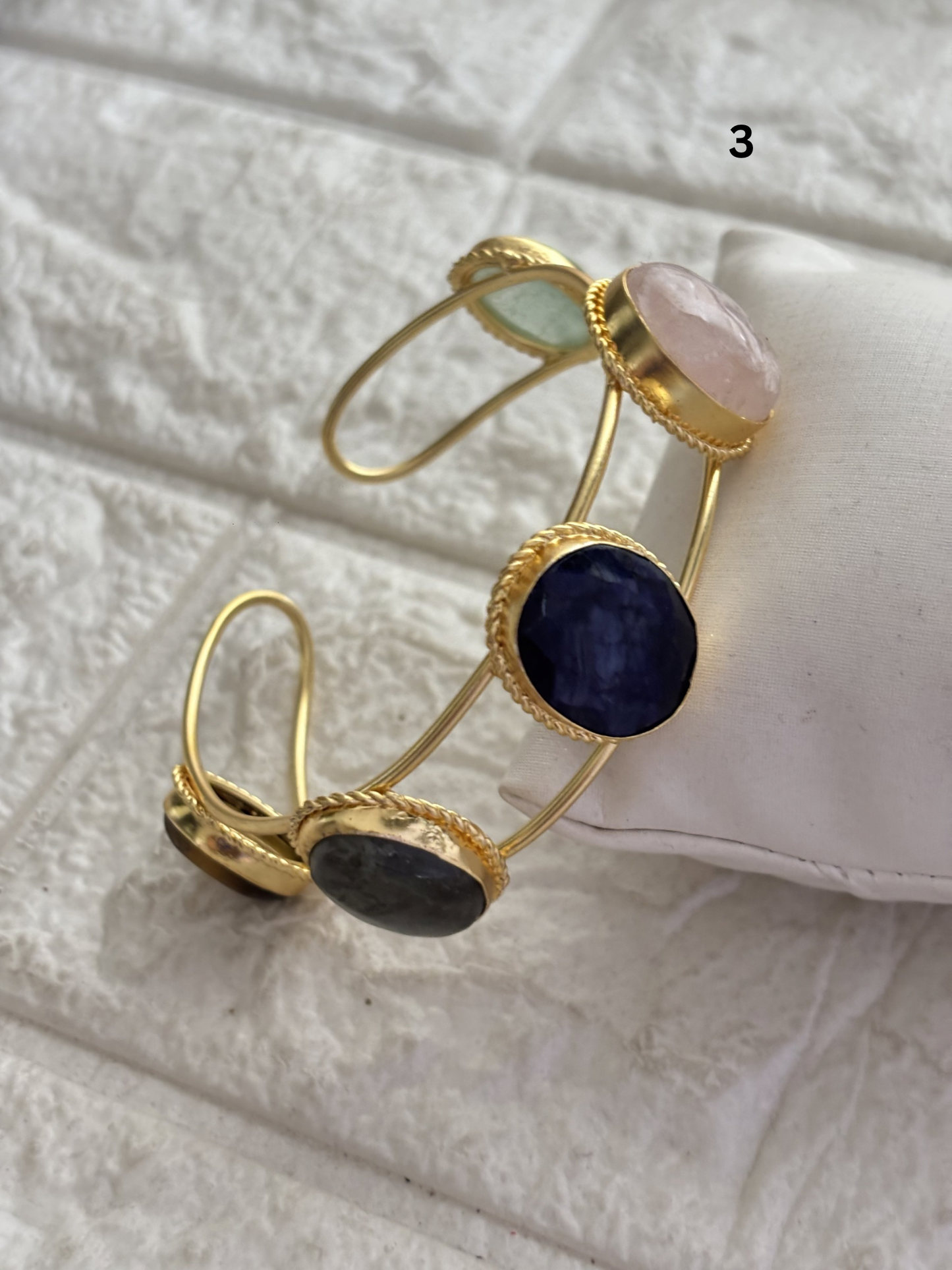 Victorian Adjustable Cuff- Brass