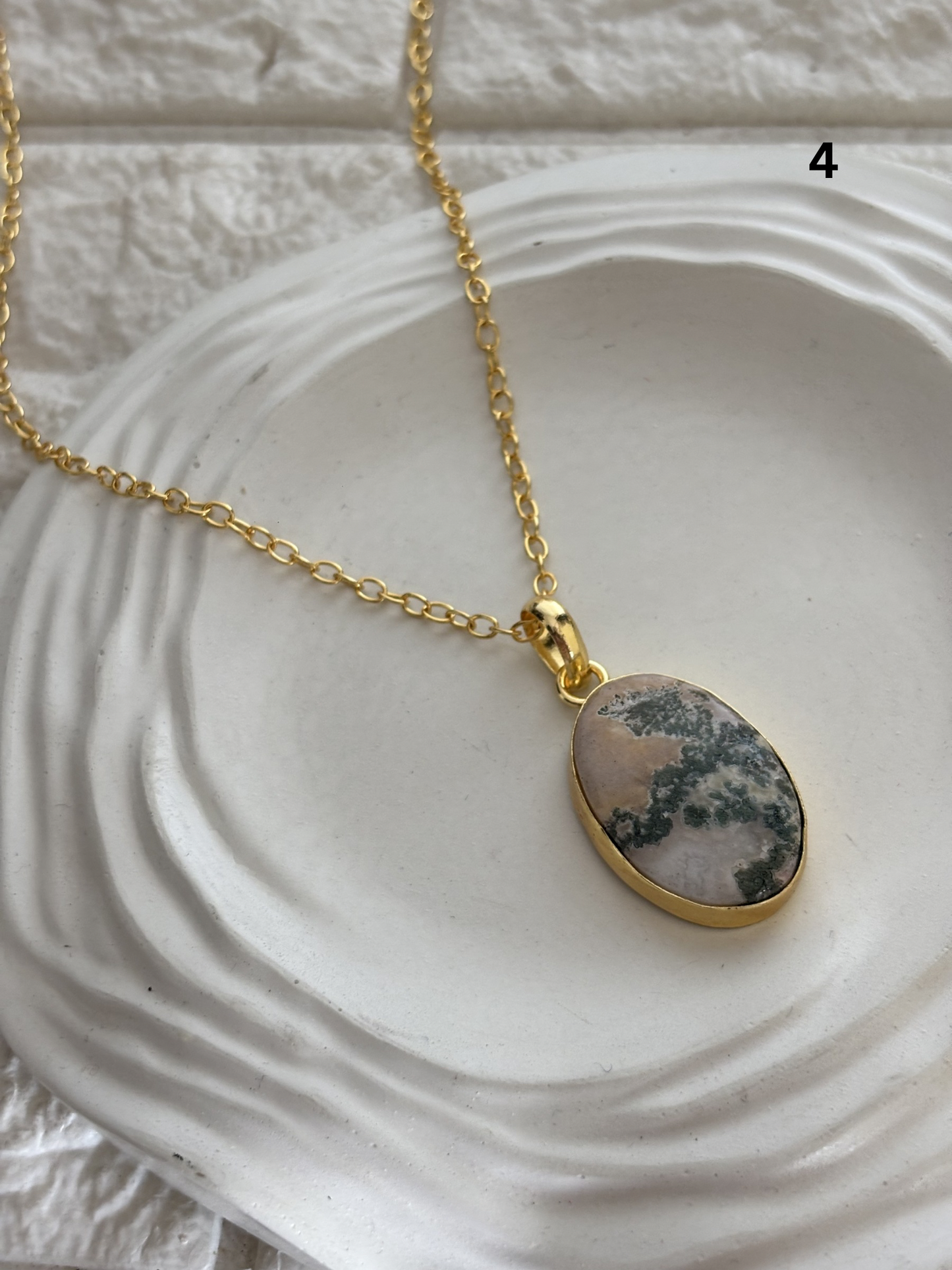 Earthy Natural Stone Pendant