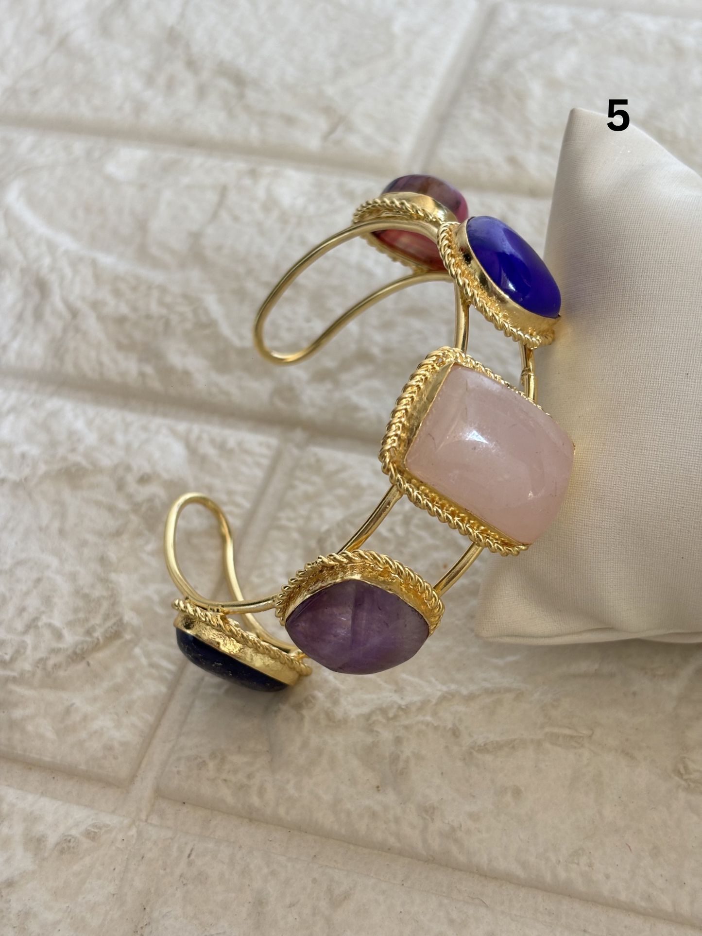 Victorian Adjustable Cuff- Brass