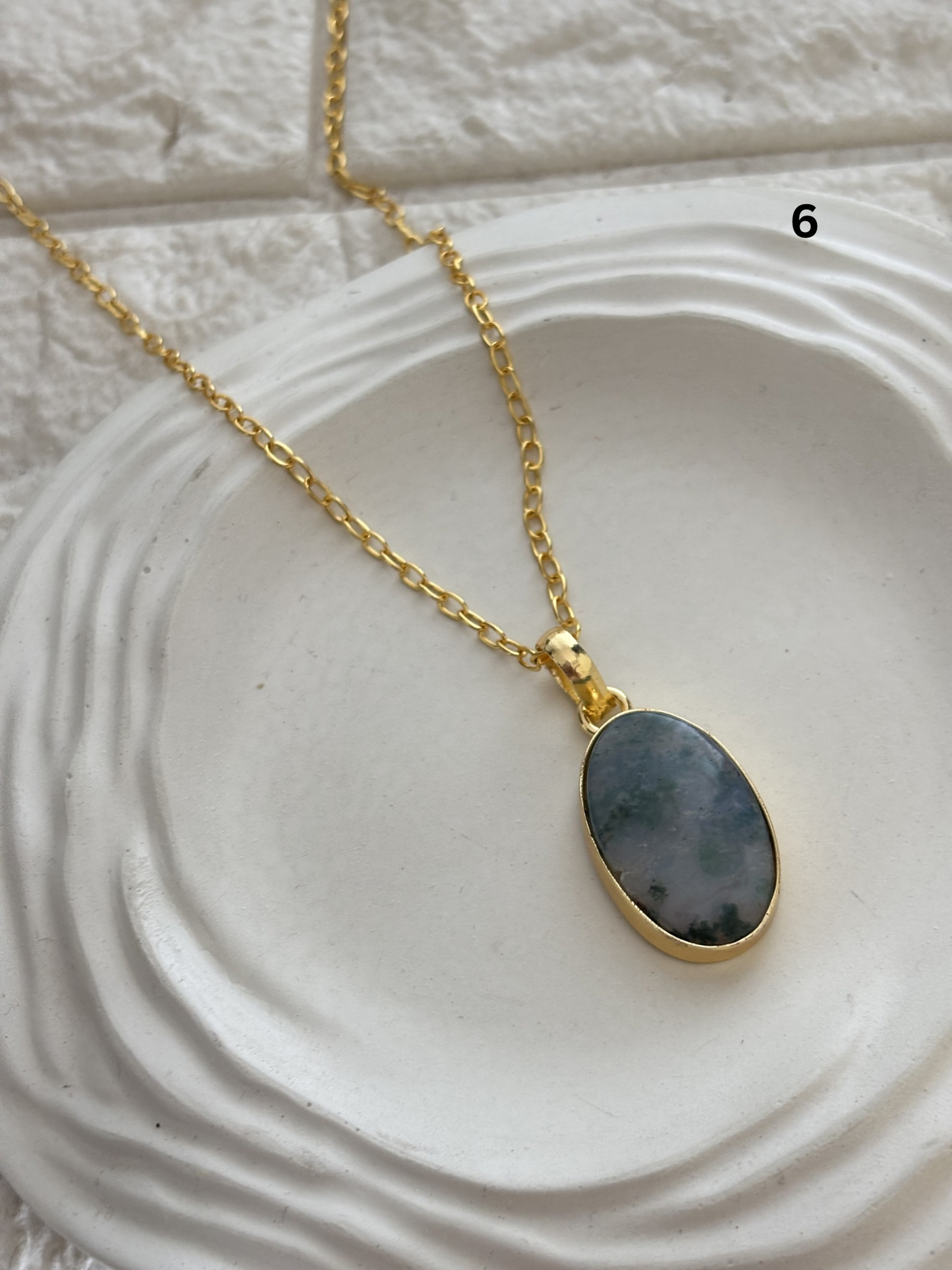 Earthy Natural Stone Pendant
