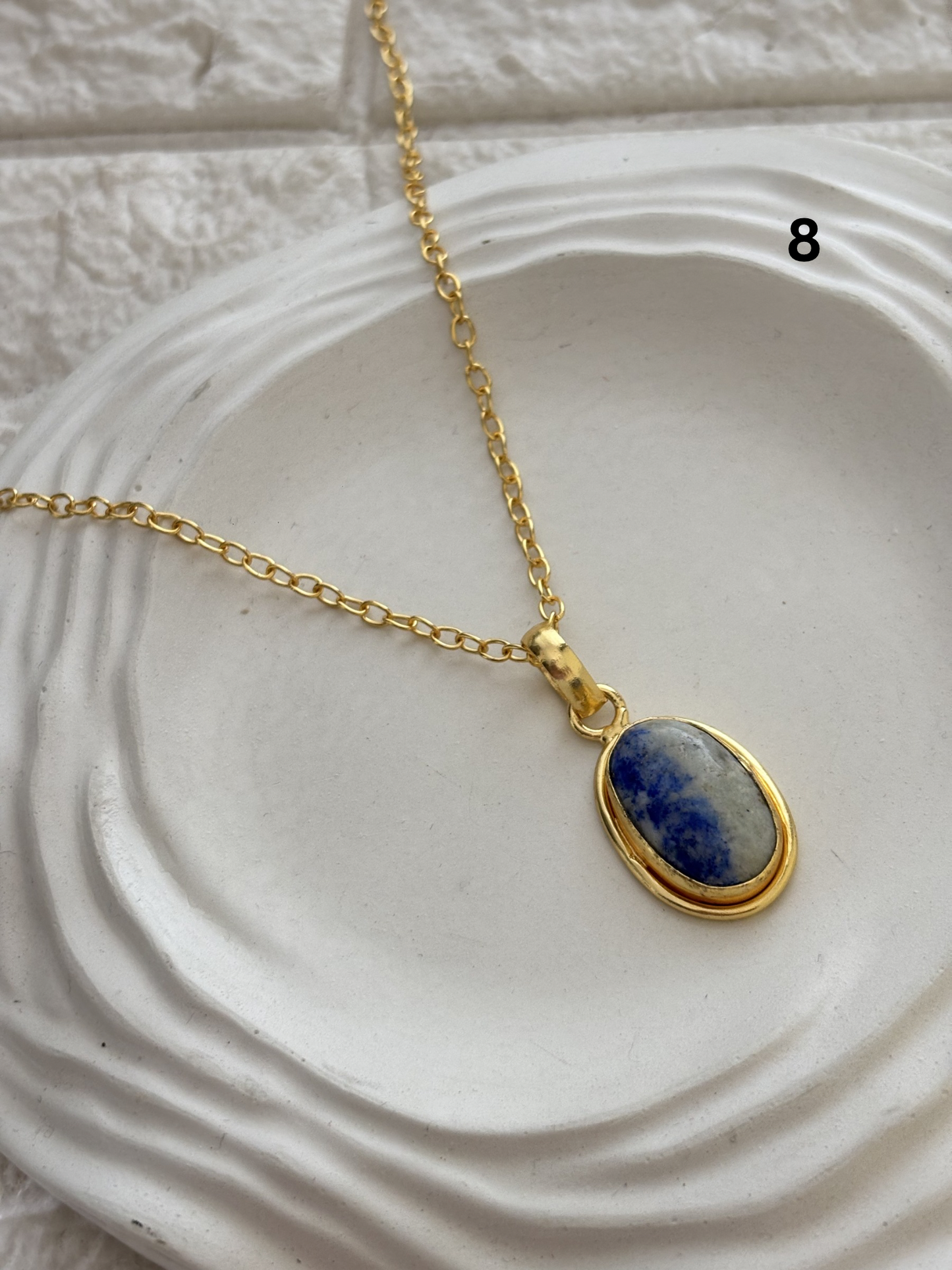 Earthy Natural Stone Pendant