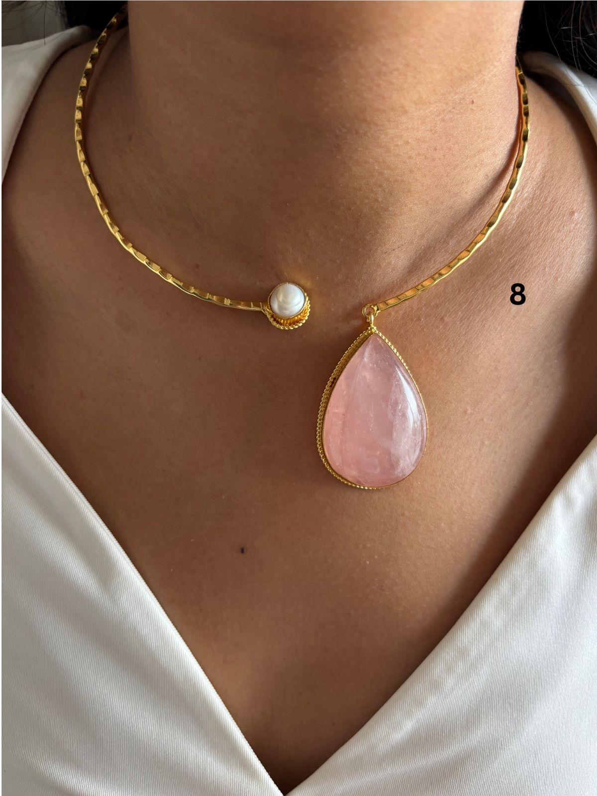 Mix Hasli Choker - Brass