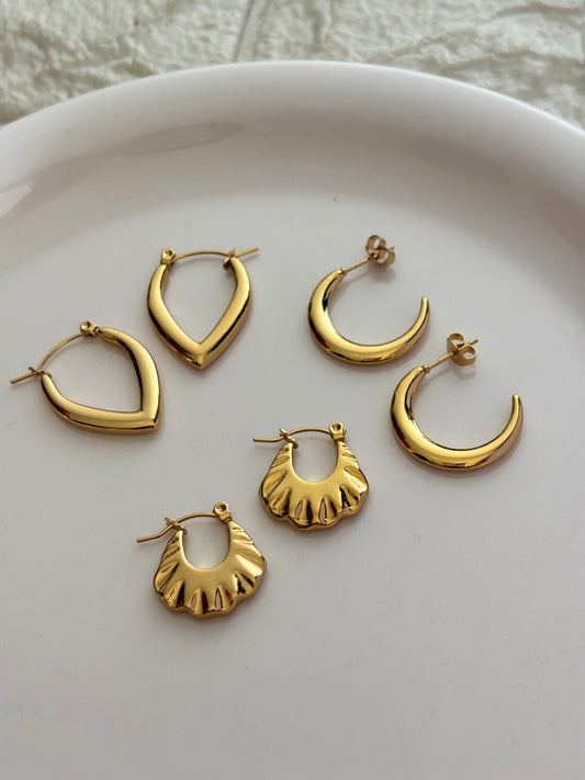 Hoops Combo 1 - Stainless Steel
