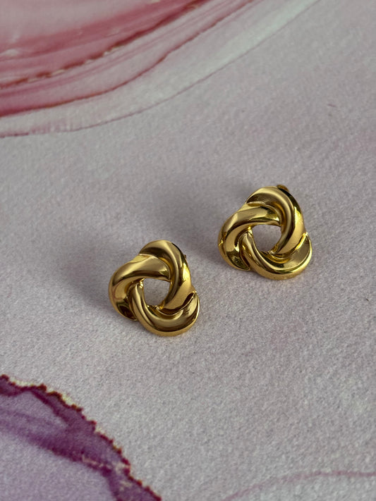 Troy Gold Studs