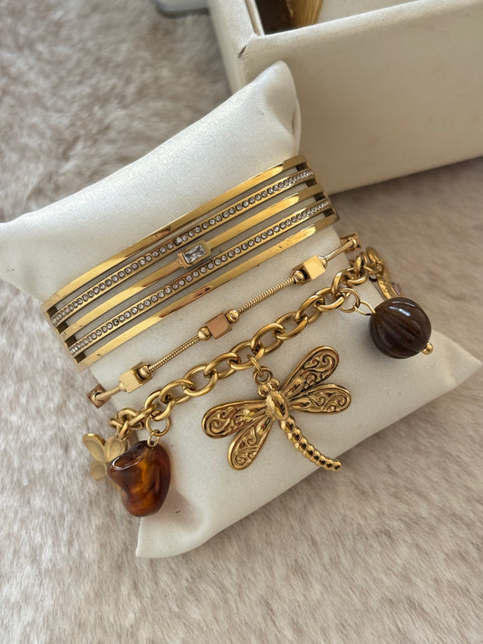 Into the Woods Bracelet Stack