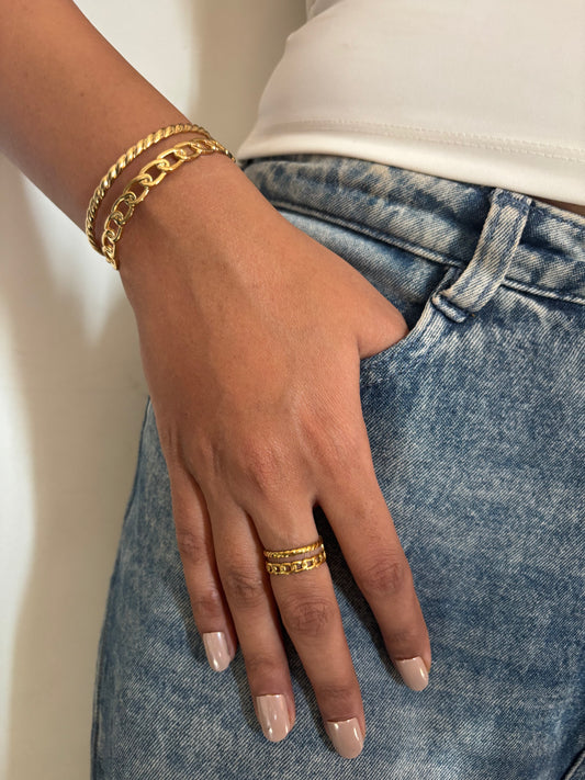 Cuban Adjustable Cuff - Combo