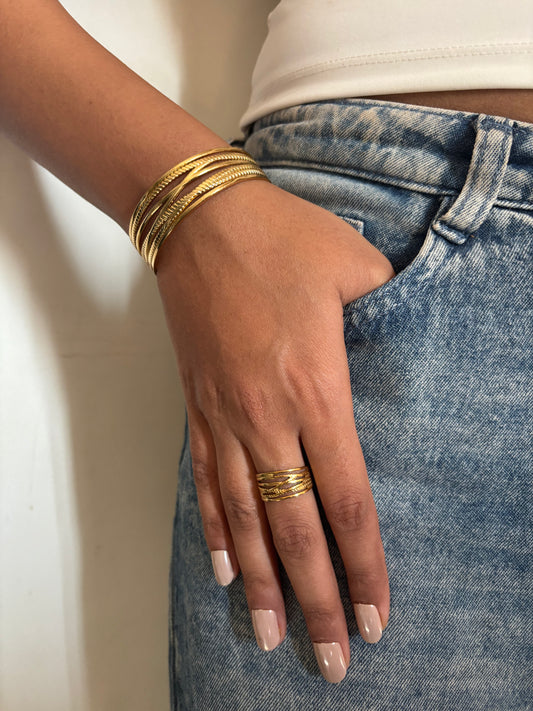 Line Tribe Adjustable Cuff-Combo