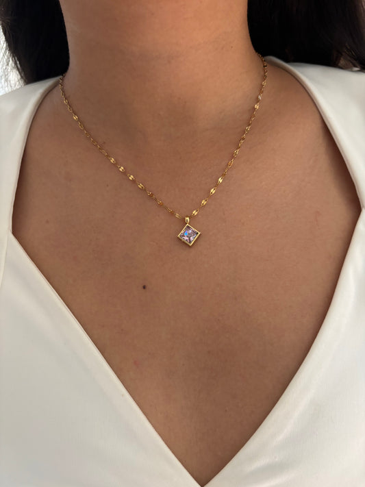 Rose Pink Necklace Set