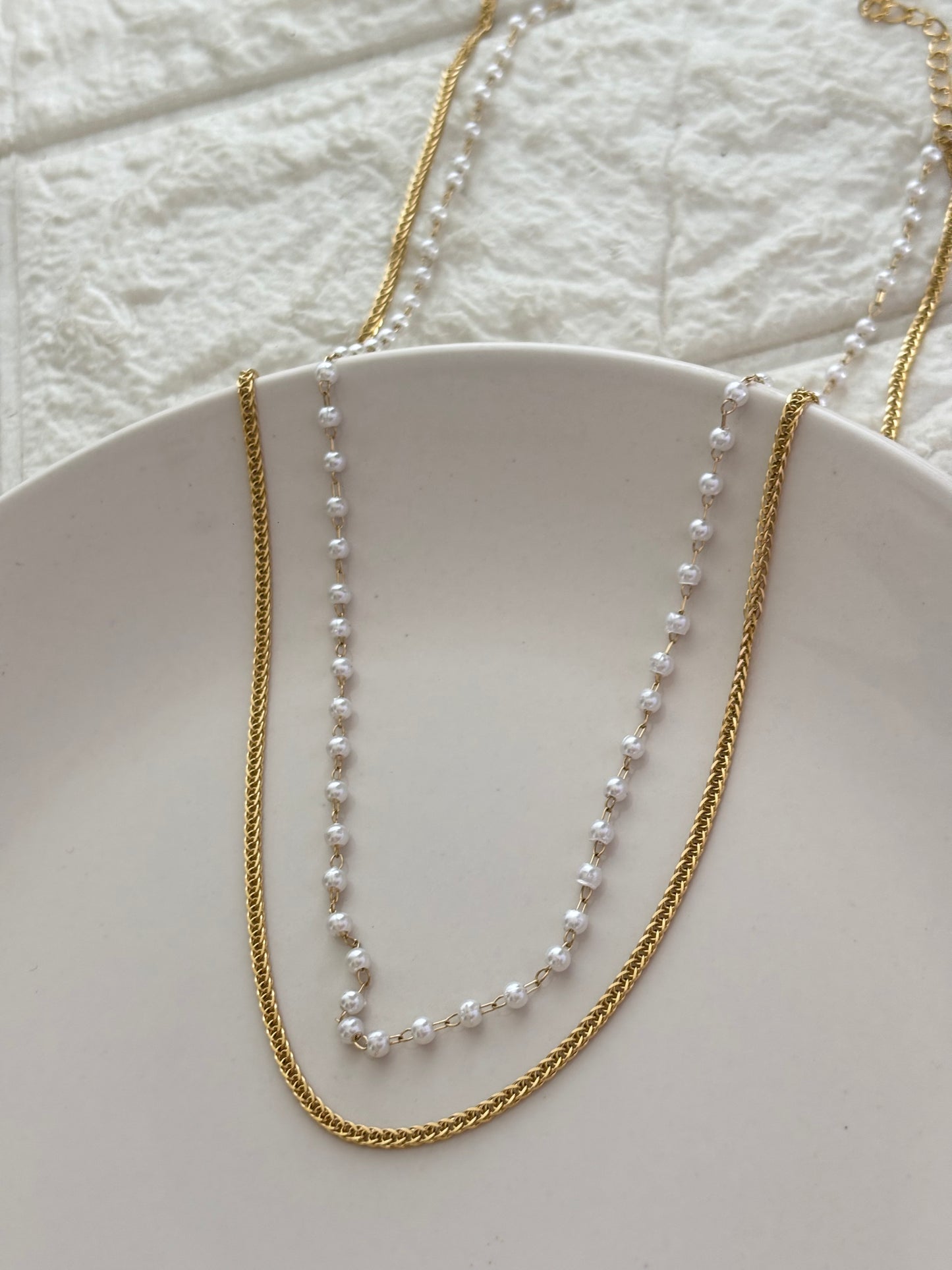 Pearlia Layered Necklace