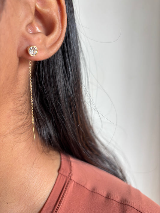Needle Studded Earring