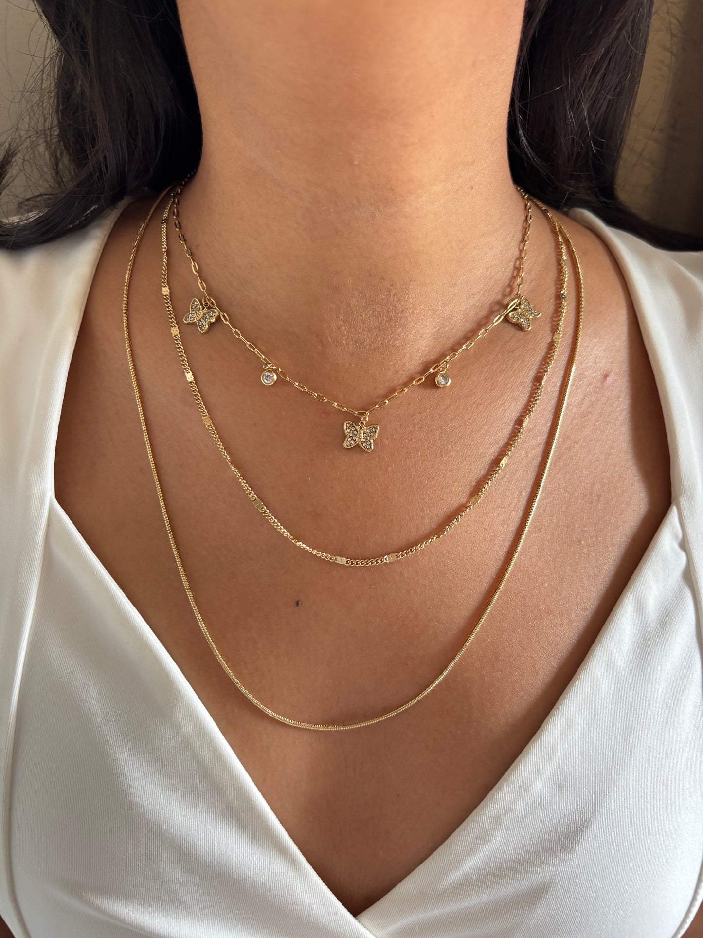 Flutter Layered Necklace